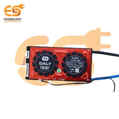 Smart NMC BMS Li-ion 17S 60V 60A Common Port with Balance